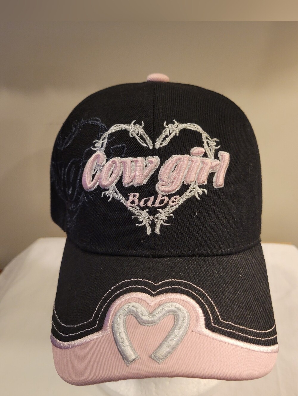 EUC~ COWGIRL BABE Embroidered Baseball Cap
